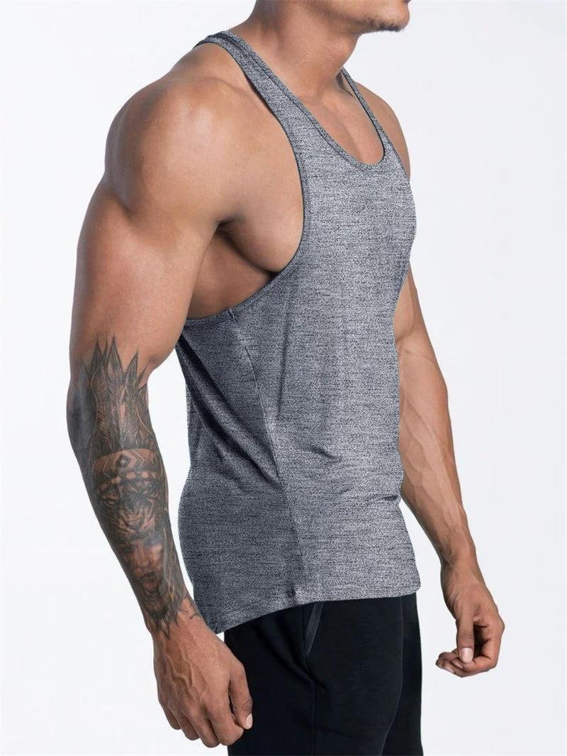 Áo ba lỗ nam thể thao thoáng khí siêu nhẹ tập gym - Daisan Mart