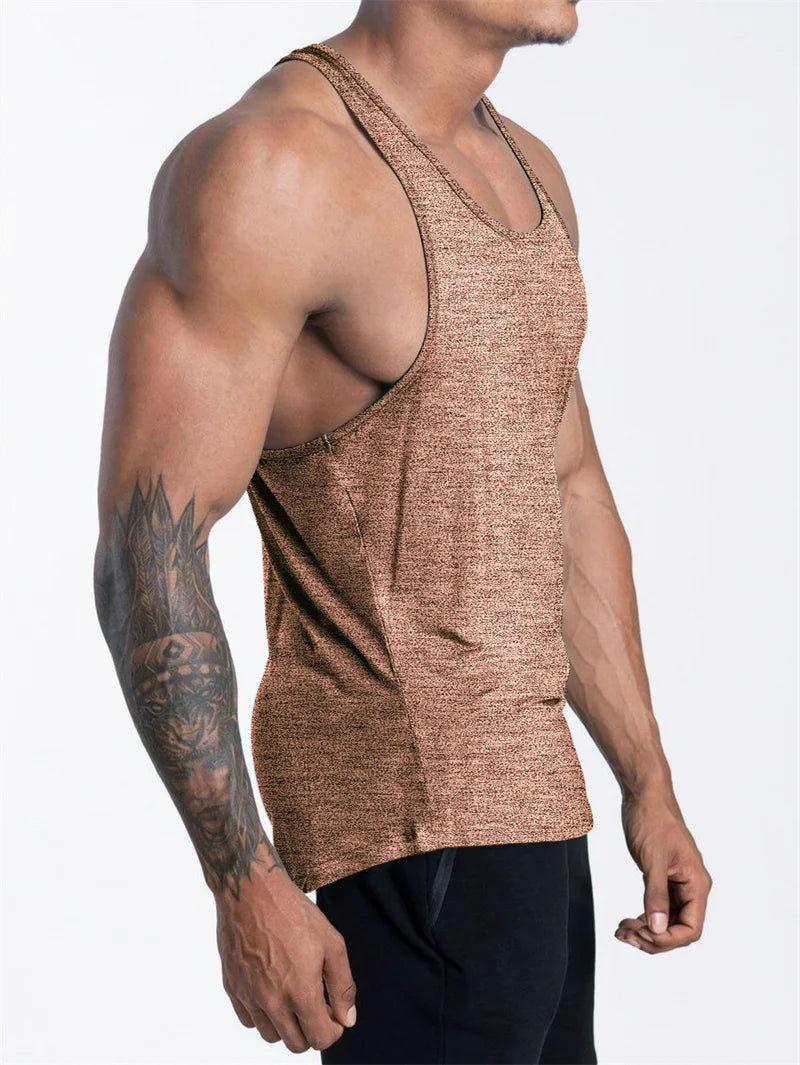 Áo ba lỗ nam thể thao thoáng khí siêu nhẹ tập gym - Daisan Mart