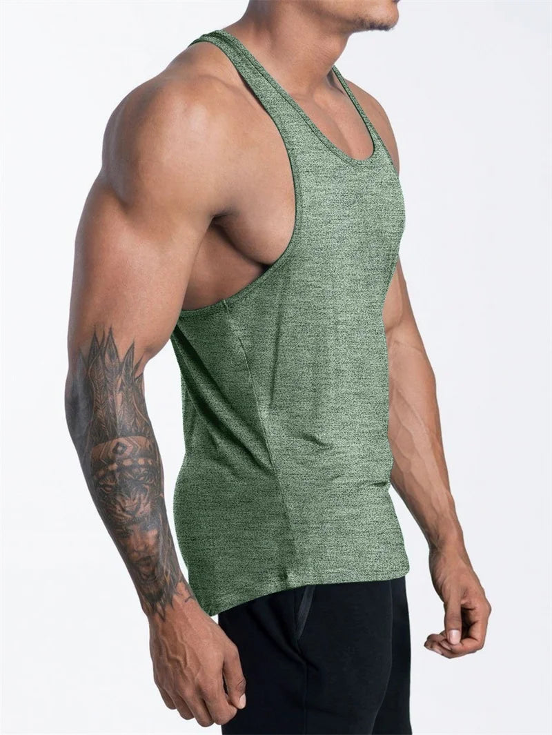 Áo ba lỗ nam thể thao thoáng khí siêu nhẹ tập gym - Daisan Mart