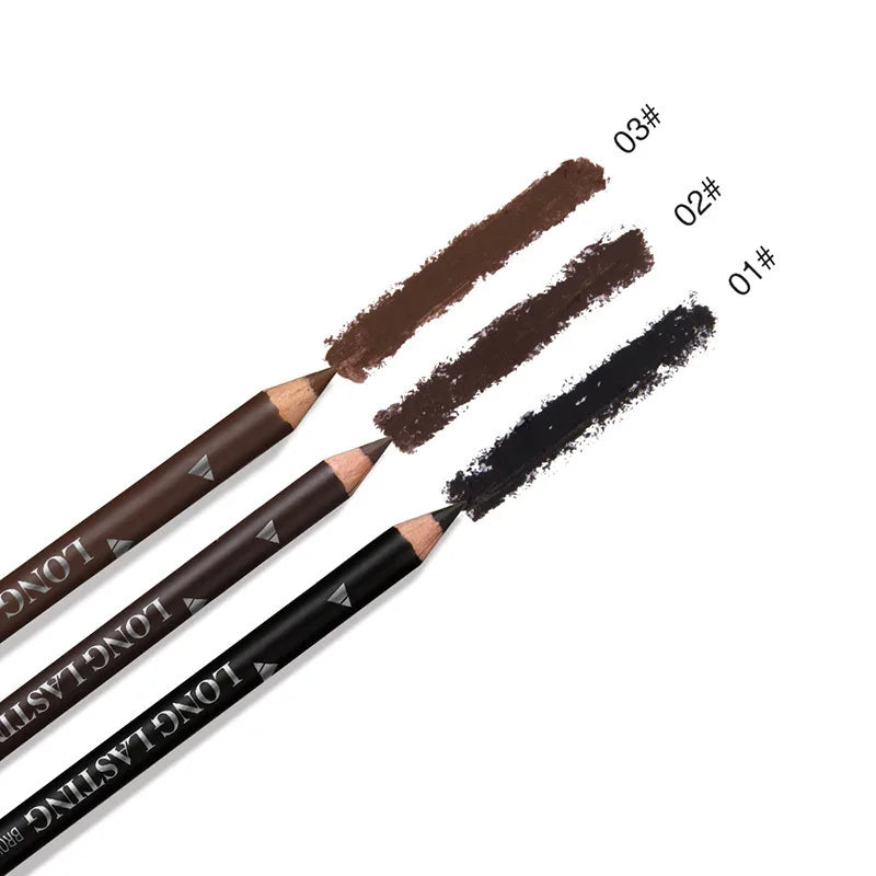 MENOW 3-Color Waterproof 2-in-1 Eyebrow &amp; Eyeliner