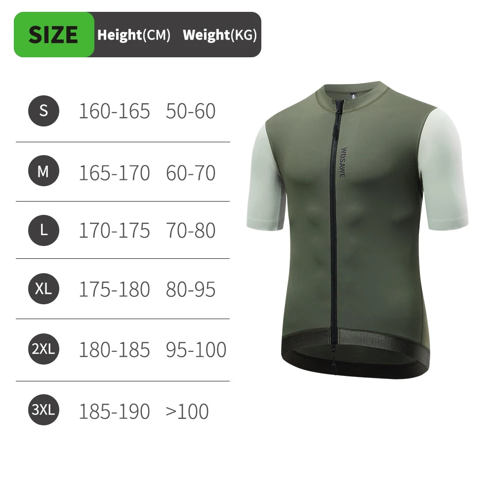 Áo Xe Đạp WOSAWE MTB Pro Team Thoáng Khí Mùa Hè - Daisan Mart
