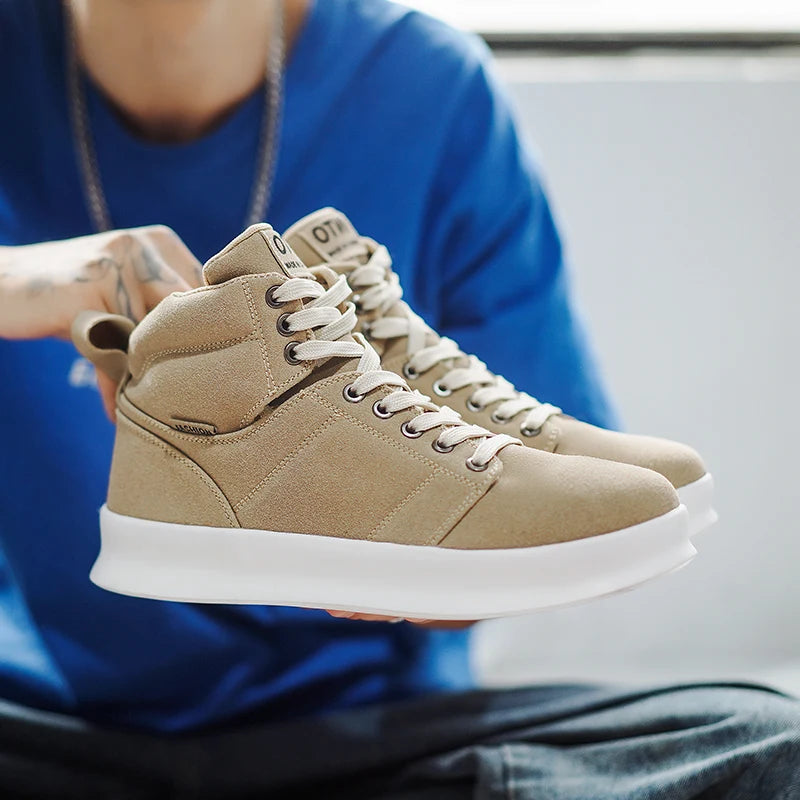 Giày Trượt Ván Đỏ Nam Suede Thời Trang Casual 50 kí tự - Daisan Mart