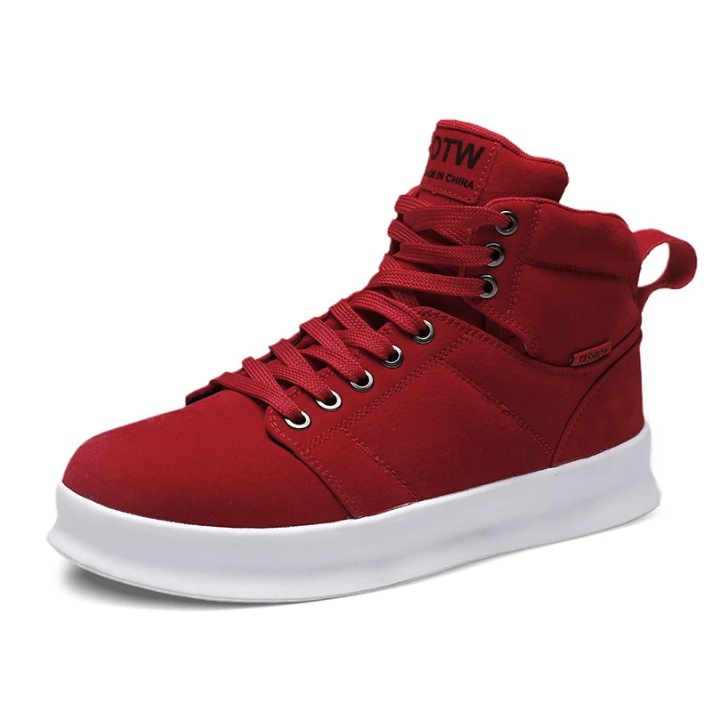 Giày Trượt Ván Đỏ Nam Suede Thời Trang Casual 50 kí tự - Daisan Mart