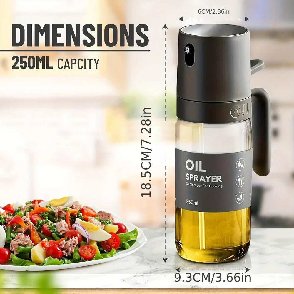Xịt Dầu Thủy Tinh 250ML - Dụng Cụ Nhà Bếp An Toàn - Daisan Mart