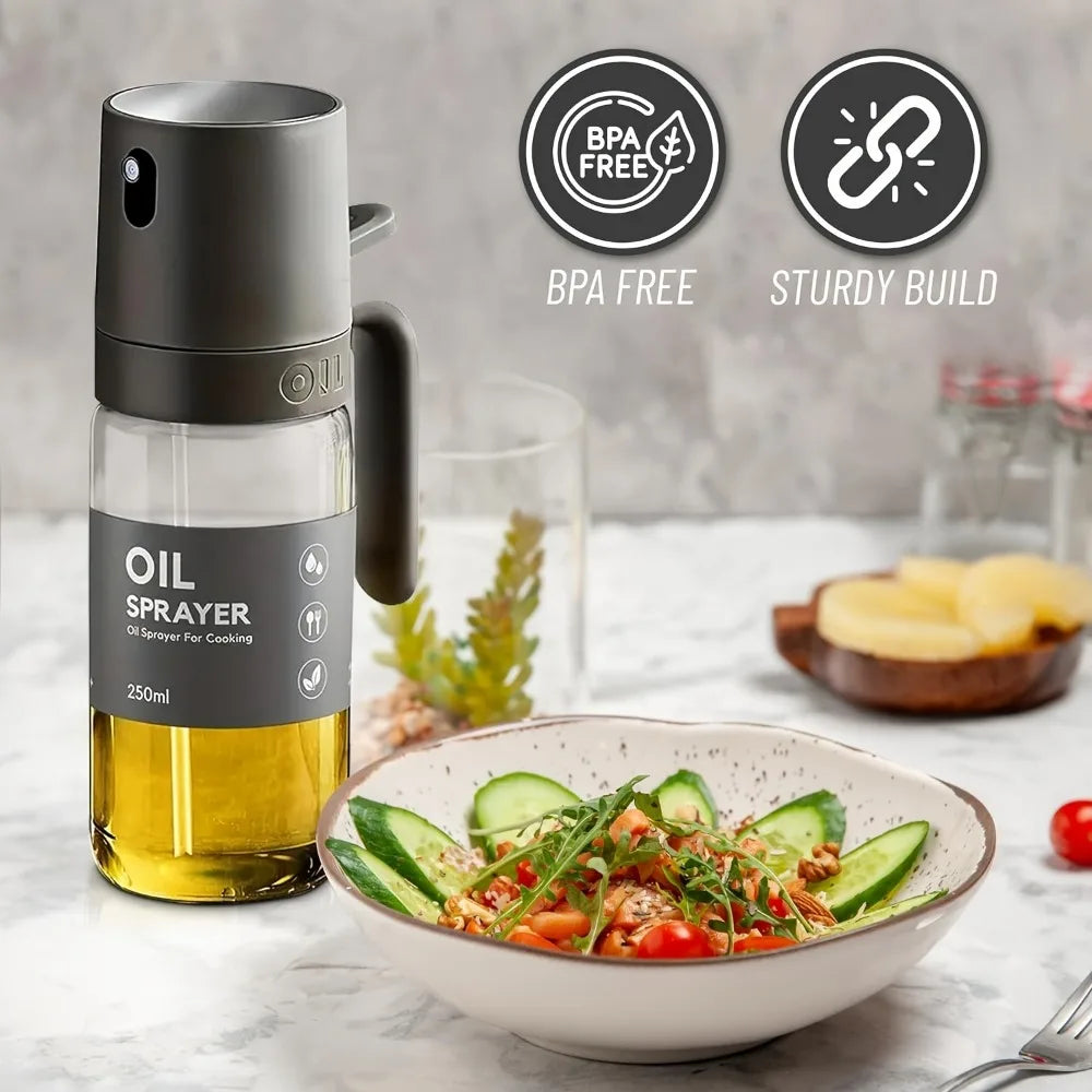 Xịt Dầu Thủy Tinh 250ML - Dụng Cụ Nhà Bếp An Toàn - Daisan Mart