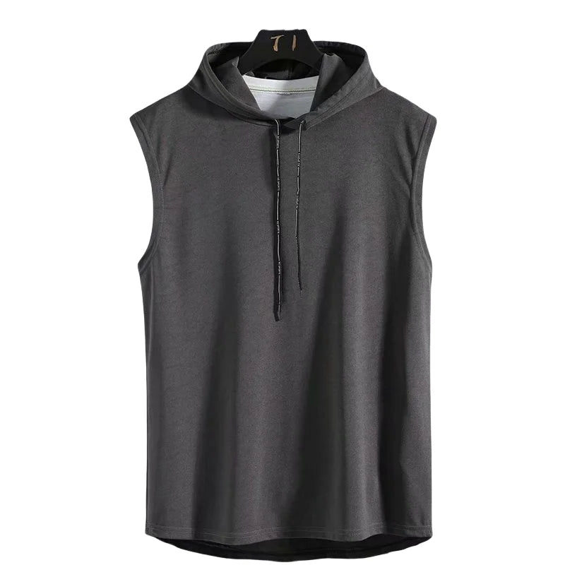 Áo Ba Lỗ Nam Thể Thao Có Mũ - Tập Gym Hè Năng Động - Daisan Mart