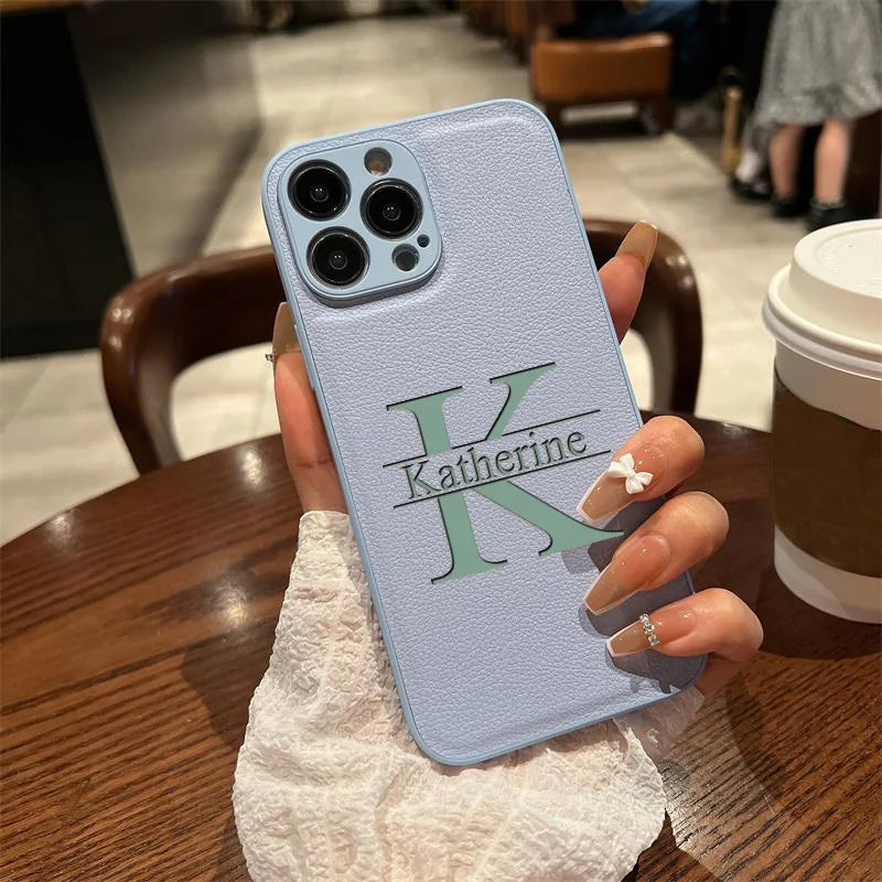 Ốp Lưng iPhone Khắc Tên Theo Yêu Cầu, Chữ To Cá Tính - Daisan Mart