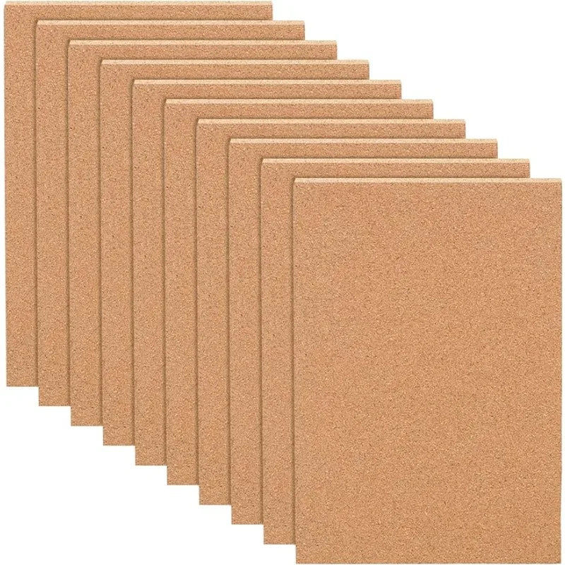 Bộ 10 Tấm Cork 3mm - Trang Trí Tường & Thủ Công - Daisan Mart