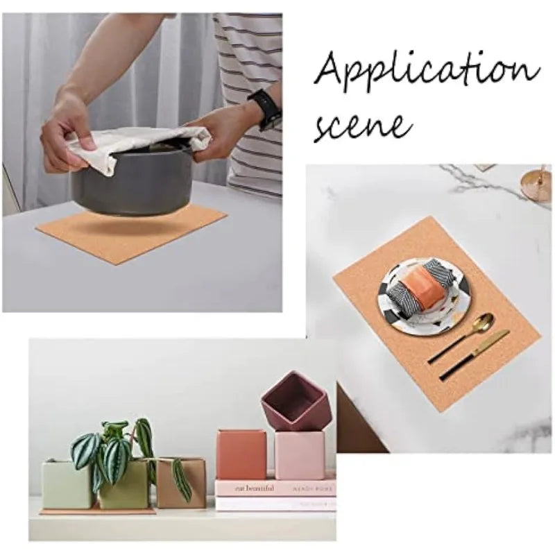 Bộ 10 Tấm Cork 3mm - Trang Trí Tường & Thủ Công - Daisan Mart