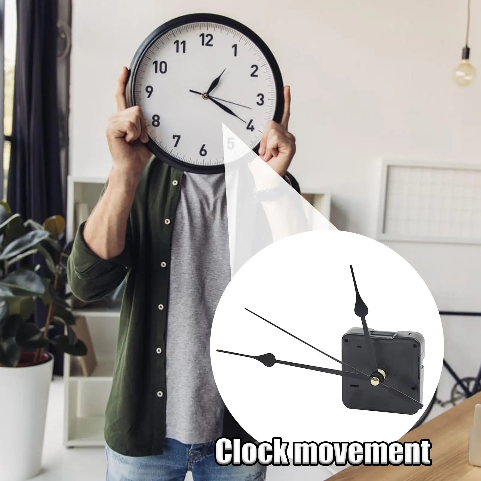 Bộ Thay Thế Cơ Chế Đồng Hồ Treo Tường Đa Năng - Daisan Mart