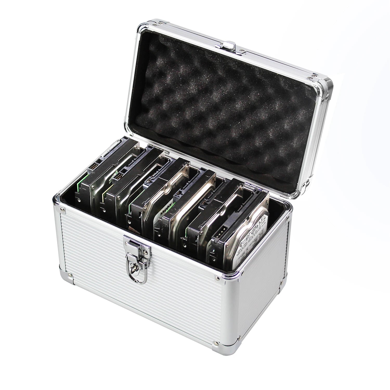 3.5 Hard Drive Protection Box - Safely Stores 6 HDDs