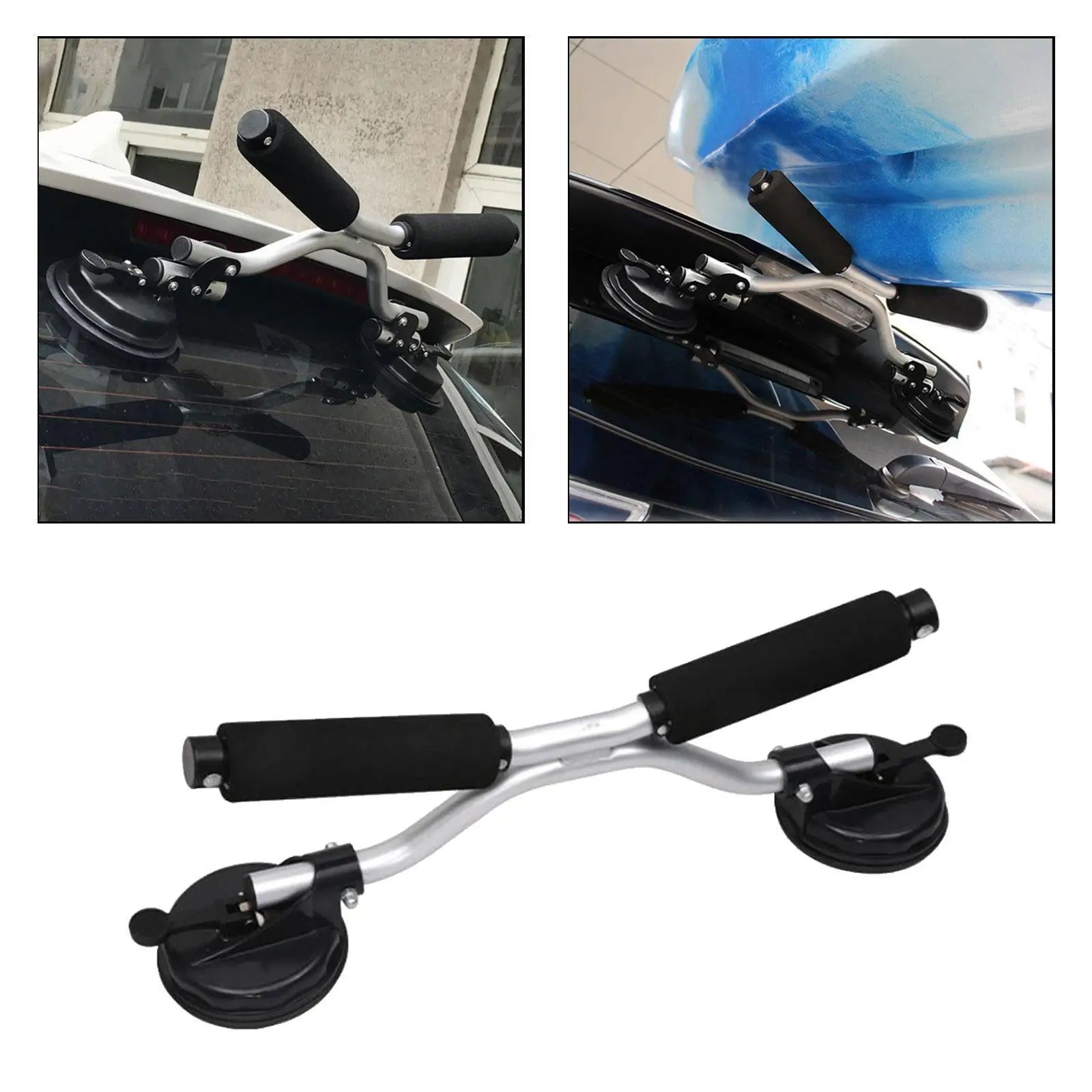Kayak Roller Roof Lift Kayak Roller Portable Metal Kayak Accessories for Help You to Load The Boat to Car Top Easily