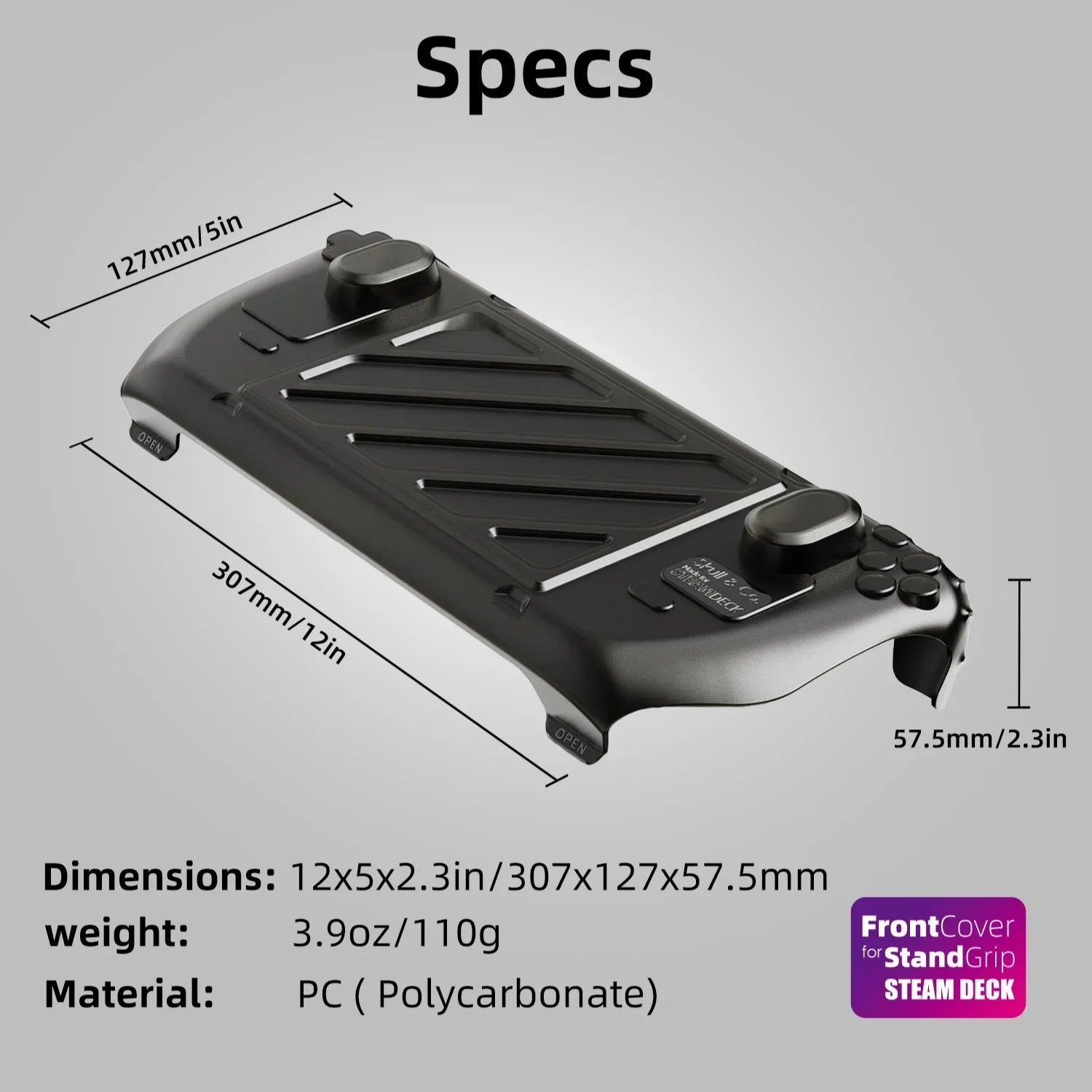 Ốp Bảo Vệ Skull & Co. Kèm StandGrip cho Steam Deck - Daisan Mart