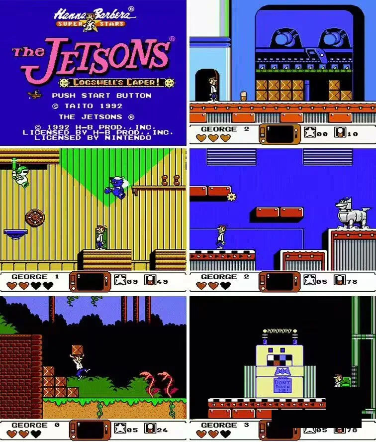 Phiêu Lưu Jetsons: Thẻ Game Cogswell 60 Pin FC - Daisan Mart