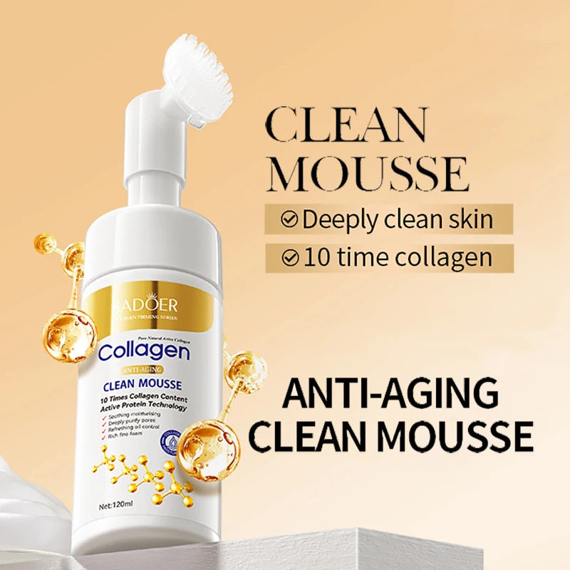 SADOER Sữa Rửa Mặt Tạo Bọt Collagen Săn Chắc Da - Daisan Mart