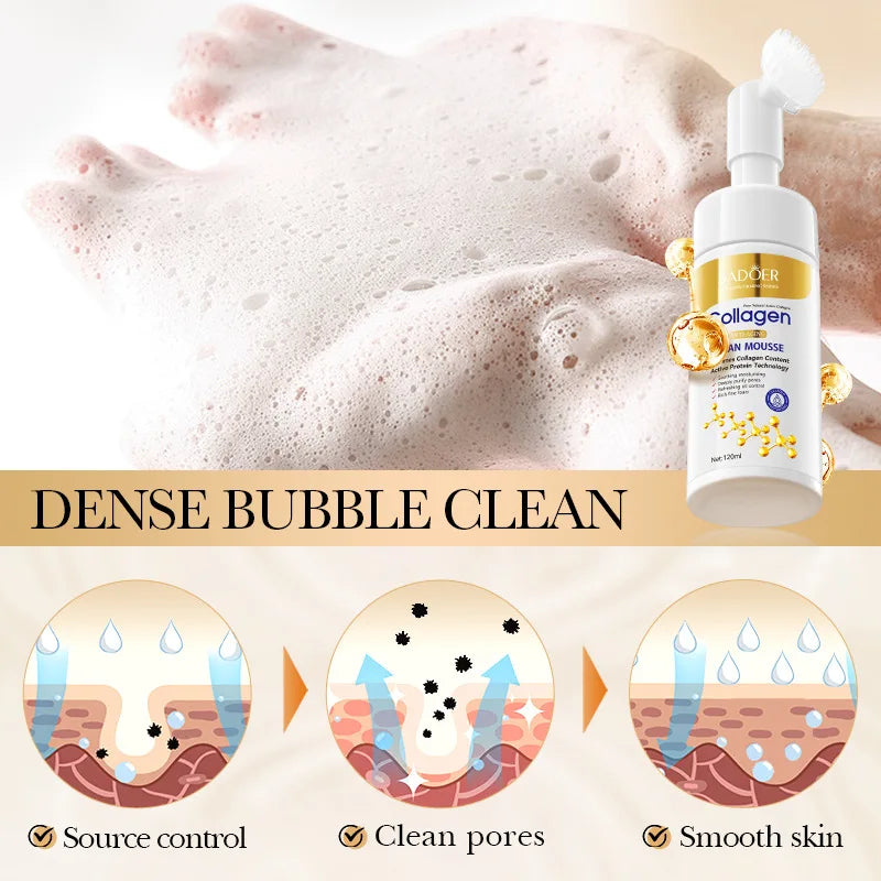 SADOER Sữa Rửa Mặt Tạo Bọt Collagen Săn Chắc Da - Daisan Mart