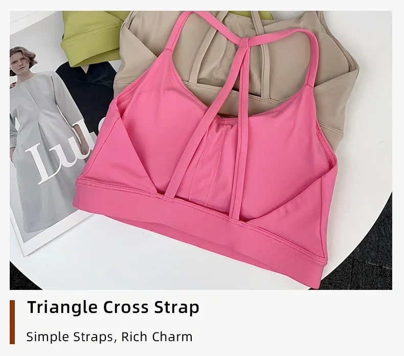 Áo Bra Thể Thao Nữ Sexy Lưng Đẹp, Nhanh Khô, Chống Rung - Daisan Mart