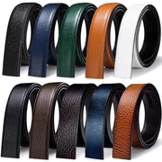 Chín dây thắt lưng da màu đen, xanh, lục, nâu, trắng, cam, nâu đậm, xanh đậm, da cam.