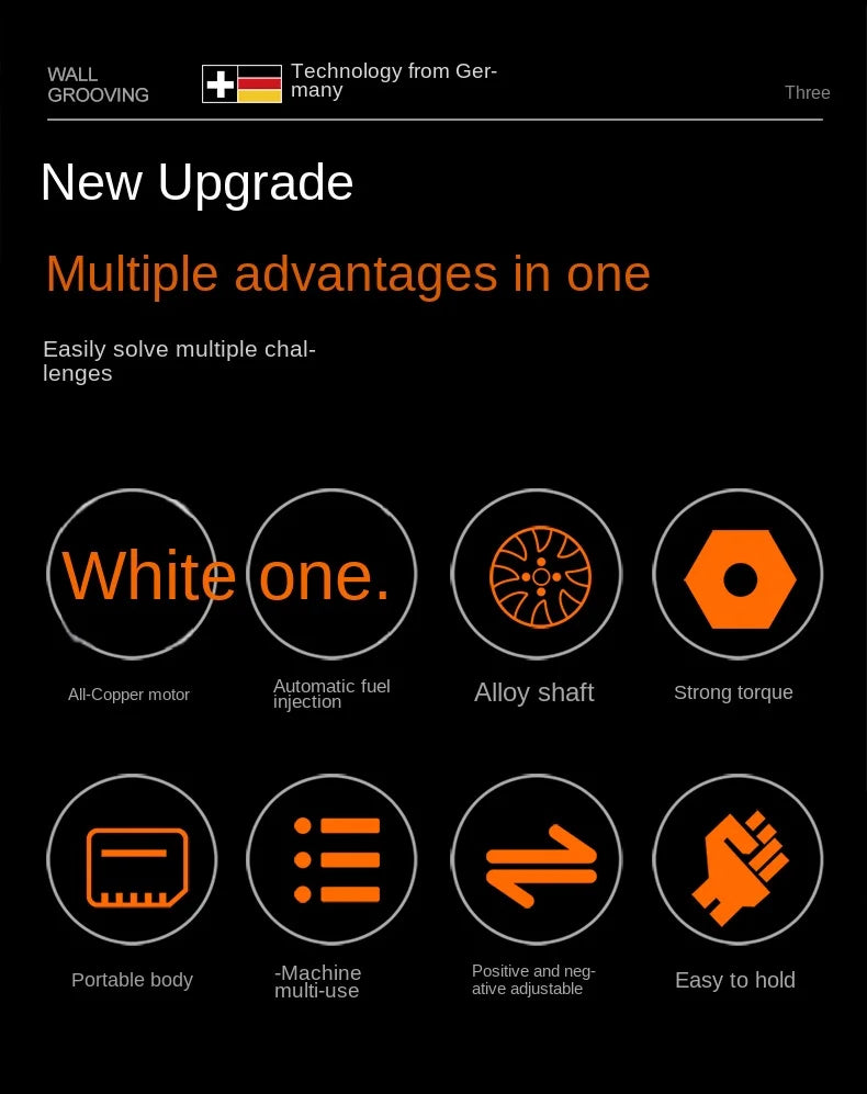 220V High Power Electric Impact Wrench Plug-in Wind Gun Heavy Duty Industrial Grade Automotive Repair Tower Crane - Daisan Mart