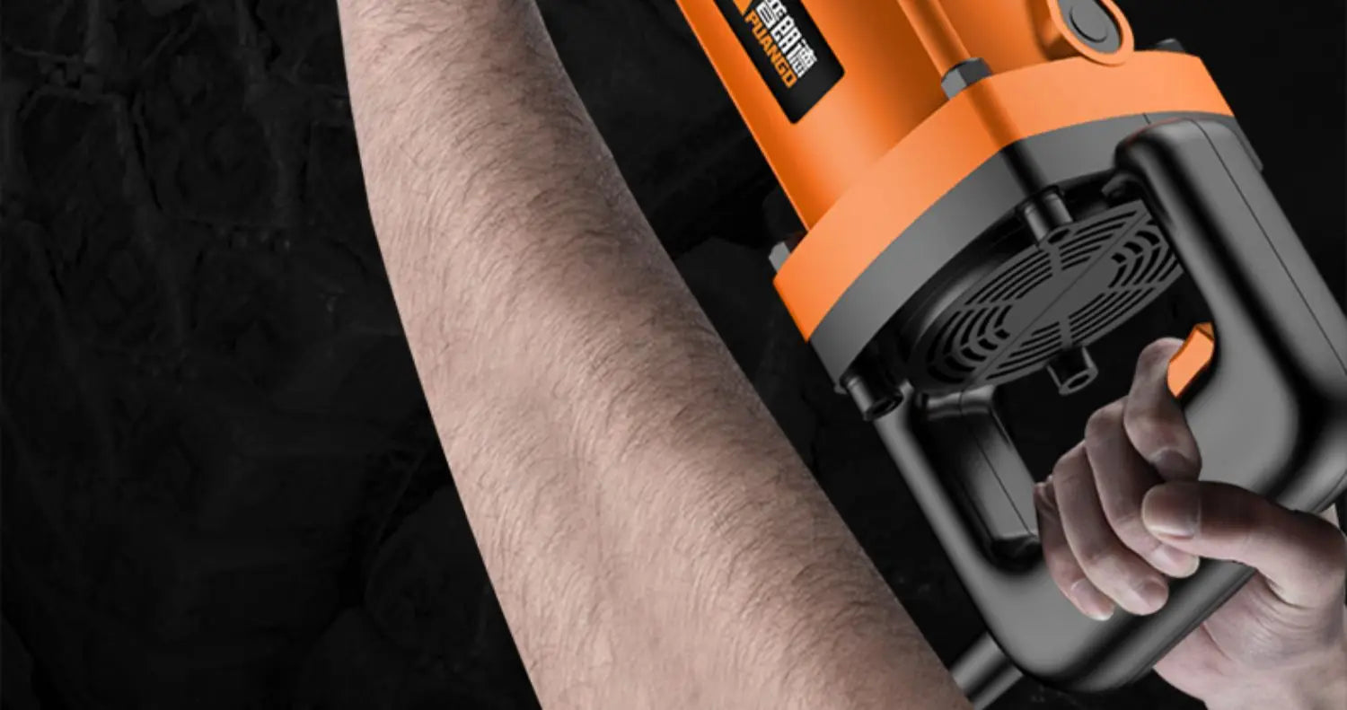 220V High Power Electric Impact Wrench Plug-in Wind Gun Heavy Duty Industrial Grade Automotive Repair Tower Crane - Daisan Mart