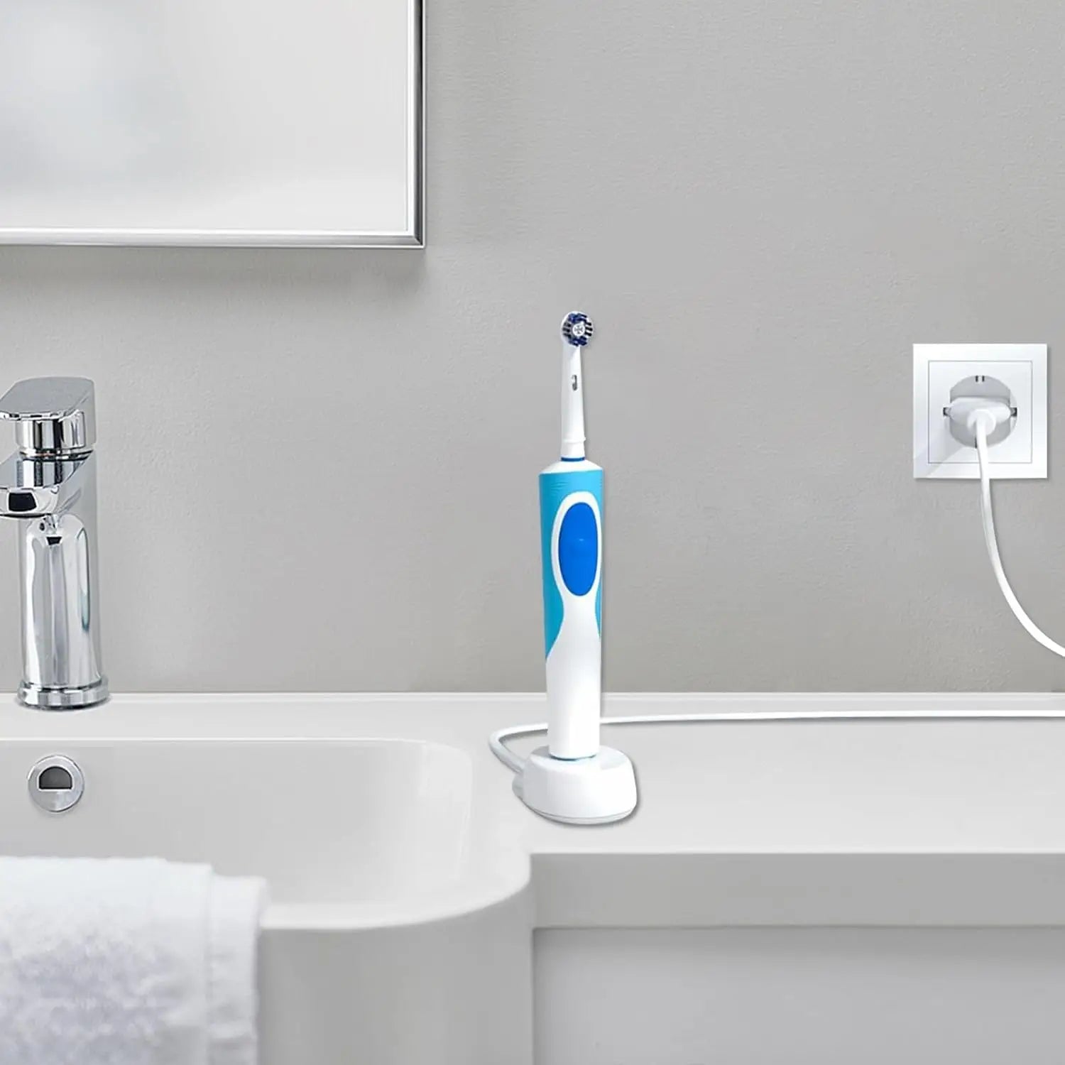 Đế Sạc LISI Chống Nước Cho Bàn Chải Điện Oral B iO - Daisan Mart