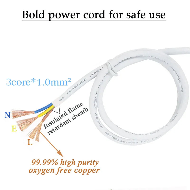 Ổ Cắm Đa Năng 3-6 Lỗ Chuyển Đổi Quốc Tế 2500W - Daisan Mart