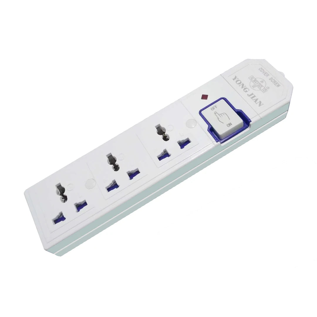 Ổ Cắm Đa Năng 3-6 Lỗ Chuyển Đổi Quốc Tế 2500W - Daisan Mart