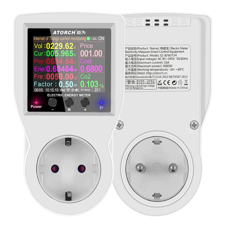 Ổ cắm thông minh đo điện năng WIFI 220V đa quốc gia - Daisan Mart