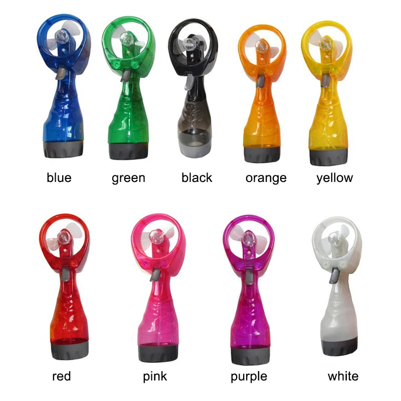 Cool summer water spray fan spray fan mini handheld fan cooling fan kettle electric fan - Daisan Mart
