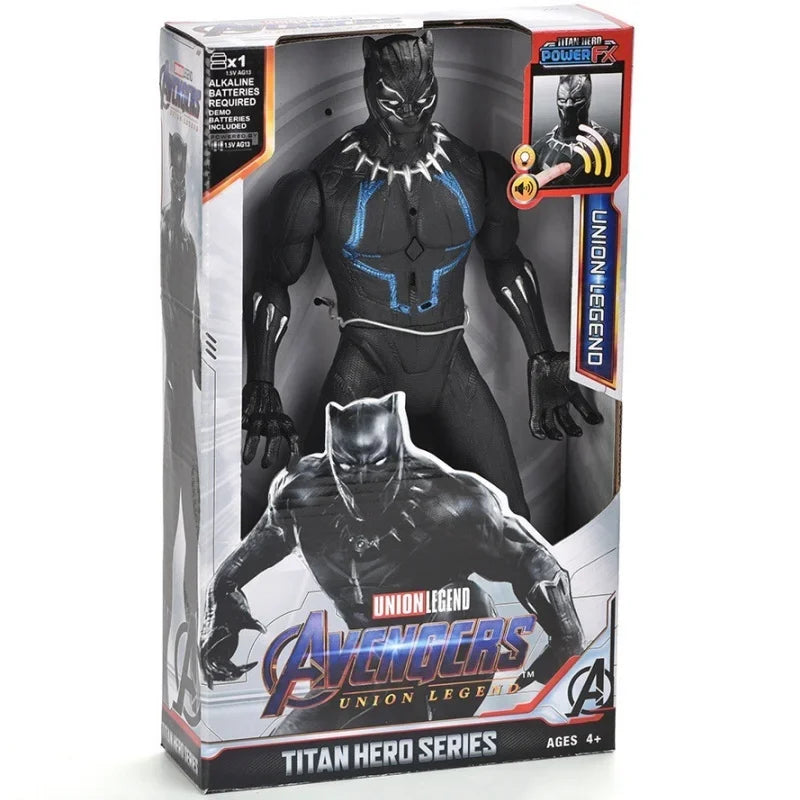Bộ Đồ Chơi Marvel 30cm Có Âm Thanh Ánh Sáng Siêu Anh Hùng - Daisan Mart