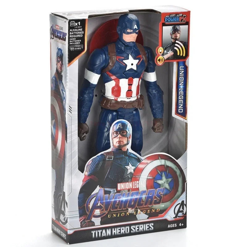 Bộ Đồ Chơi Marvel 30cm Có Âm Thanh Ánh Sáng Siêu Anh Hùng - Daisan Mart