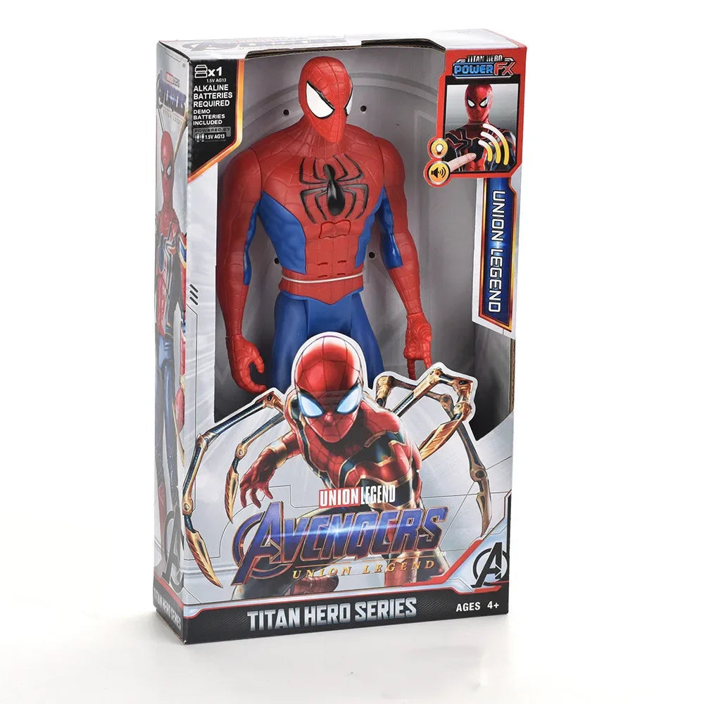 Bộ Đồ Chơi Marvel 30cm Có Âm Thanh Ánh Sáng Siêu Anh Hùng - Daisan Mart