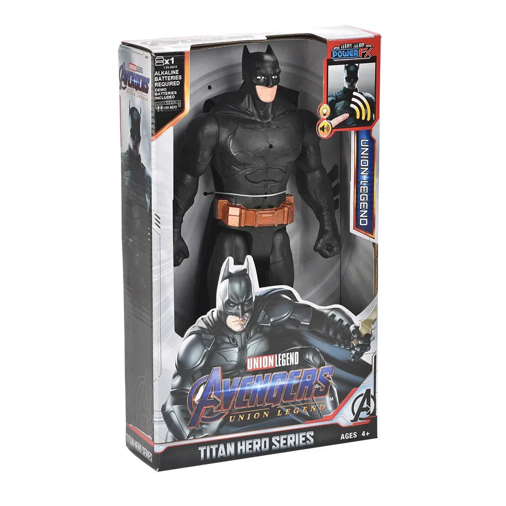 Bộ Đồ Chơi Marvel 30cm Có Âm Thanh Ánh Sáng Siêu Anh Hùng - Daisan Mart