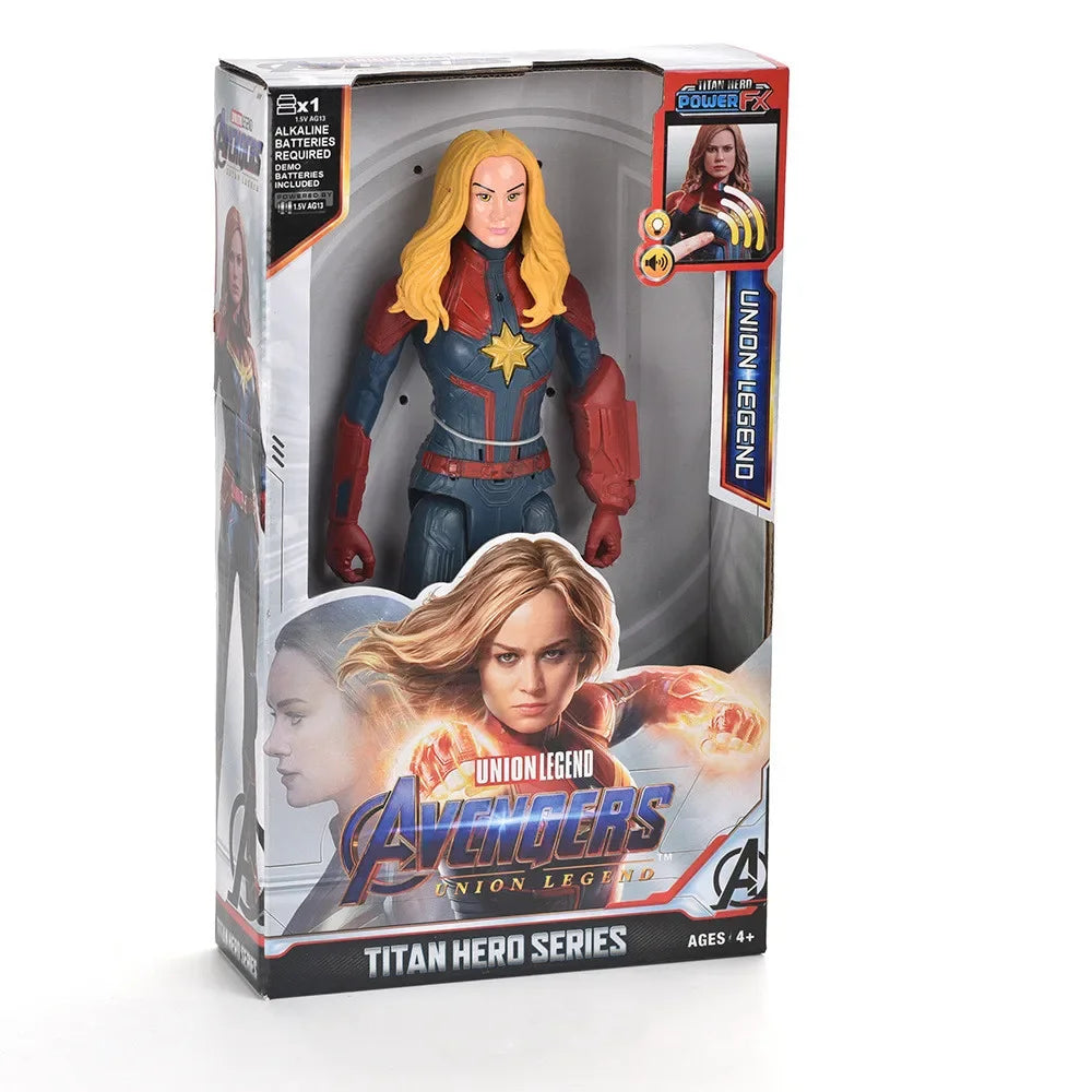 Bộ Đồ Chơi Marvel 30cm Có Âm Thanh Ánh Sáng Siêu Anh Hùng - Daisan Mart