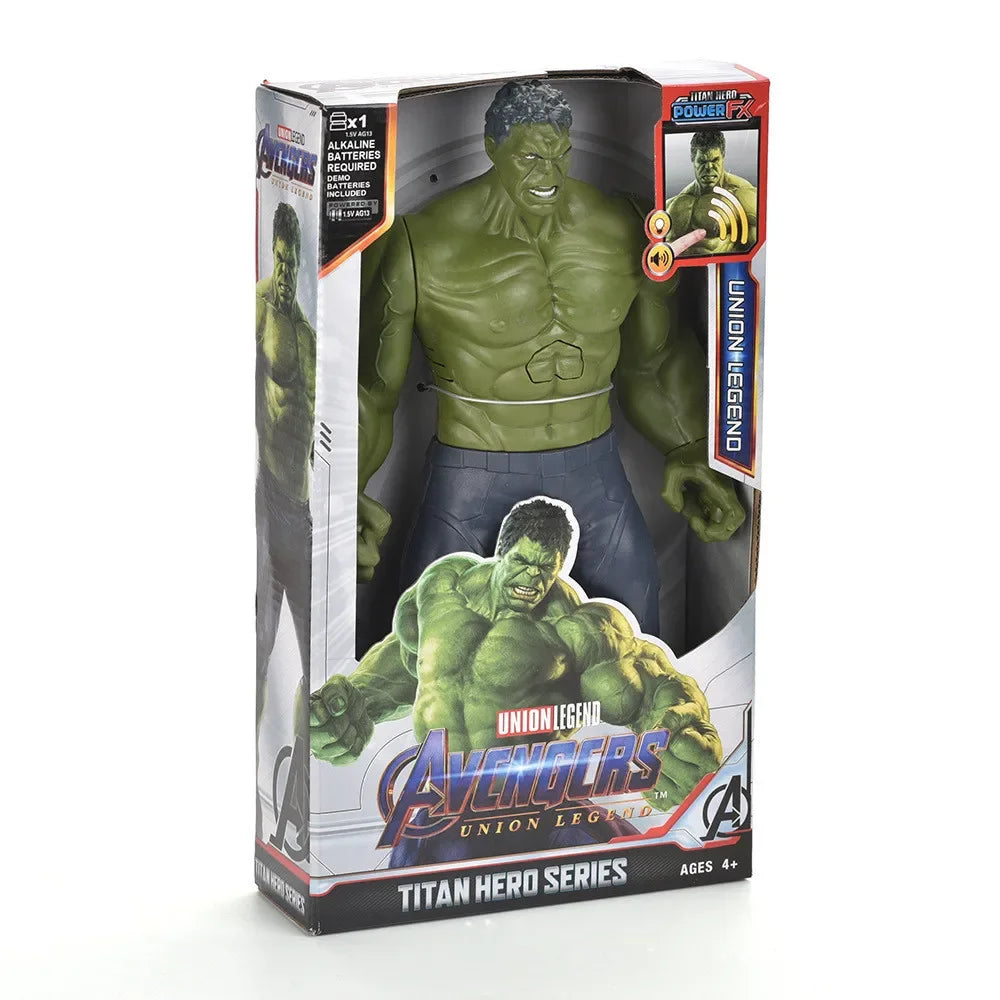 Bộ Đồ Chơi Marvel 30cm Có Âm Thanh Ánh Sáng Siêu Anh Hùng - Daisan Mart
