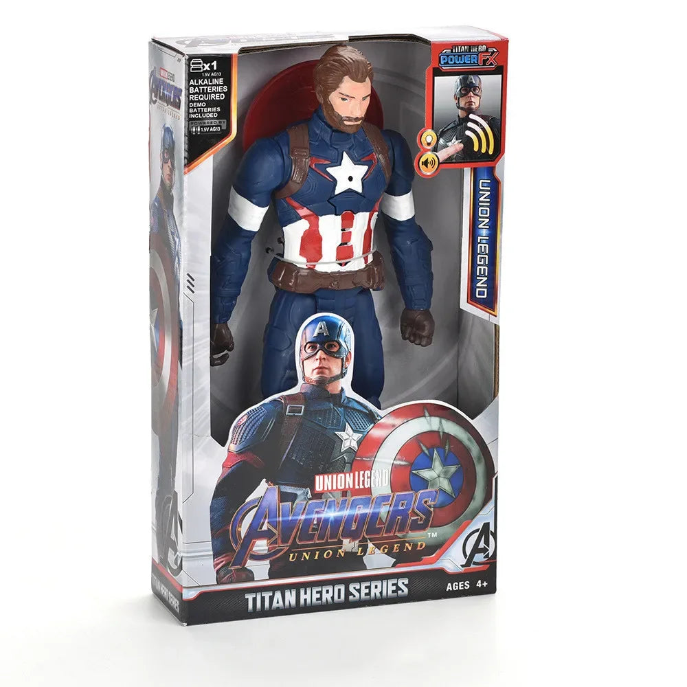 Bộ Đồ Chơi Marvel 30cm Có Âm Thanh Ánh Sáng Siêu Anh Hùng - Daisan Mart