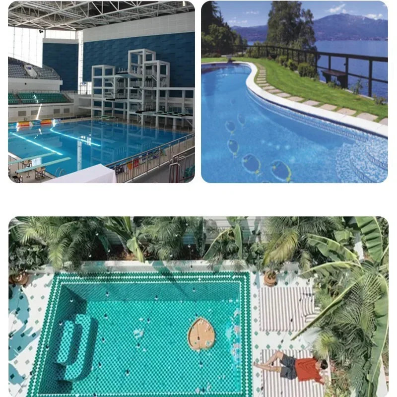 Gạch Mosaic Sứ 97x97mm Trang Trí Bếp, Phòng Tắm - Daisan Mart