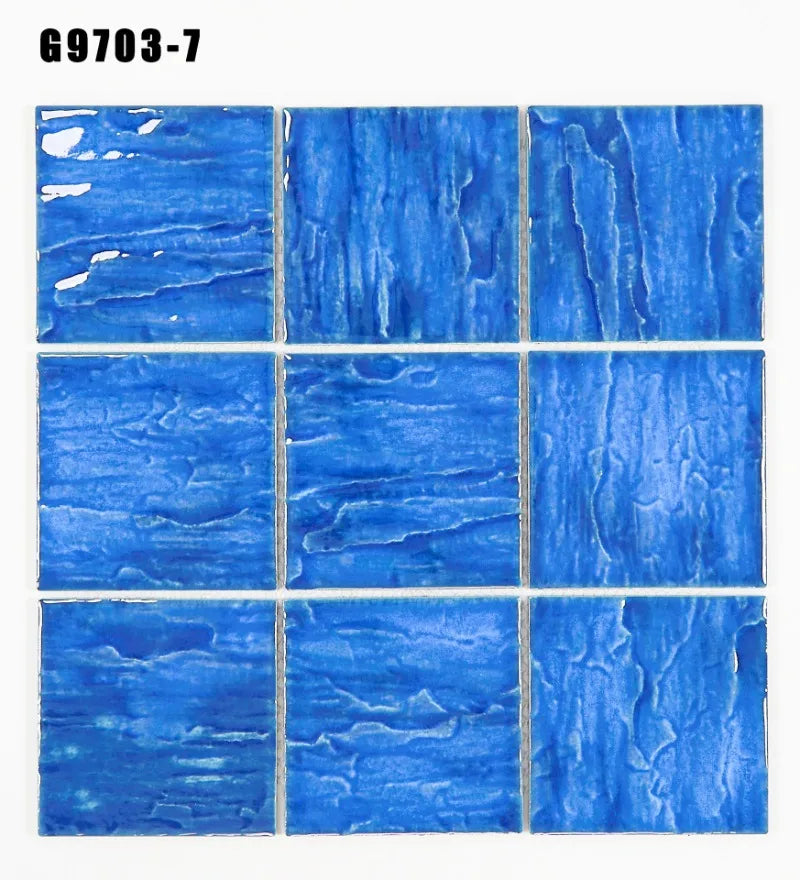 Gạch Mosaic Sứ 97x97mm Trang Trí Bếp, Phòng Tắm - Daisan Mart