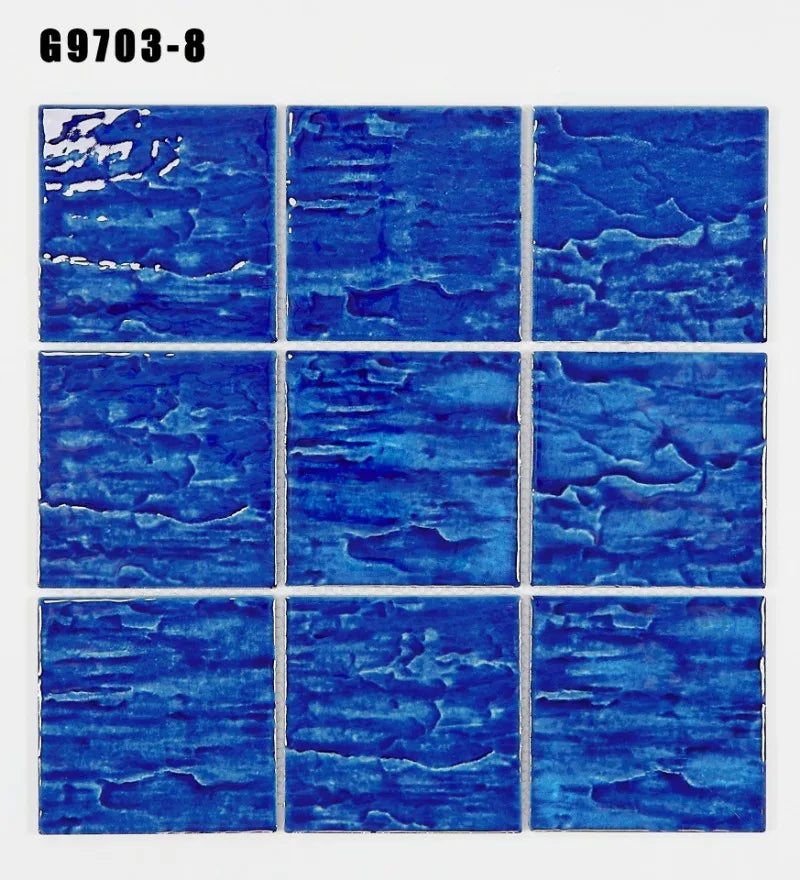 Gạch Mosaic Sứ 97x97mm Trang Trí Bếp, Phòng Tắm - Daisan Mart