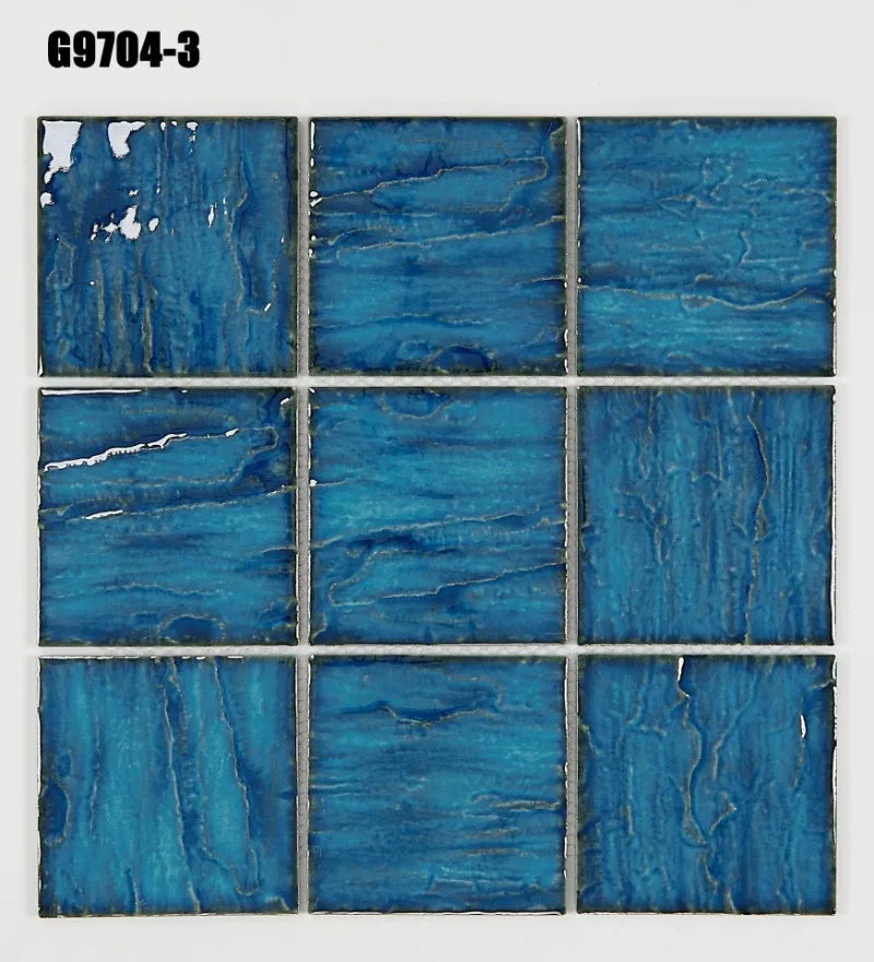 Gạch Mosaic Sứ 97x97mm Trang Trí Bếp, Phòng Tắm - Daisan Mart
