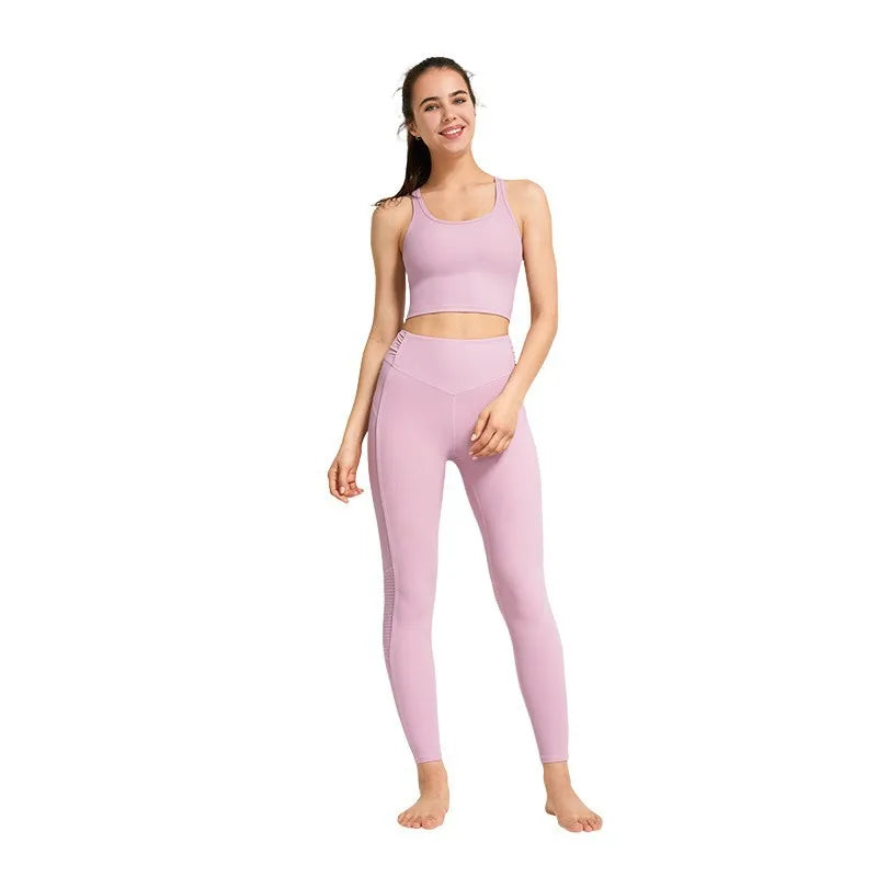 Áo Tập Yoga & Chạy Bộ Hở Lưng Dây Chéo Nữ Tính - Daisan Mart