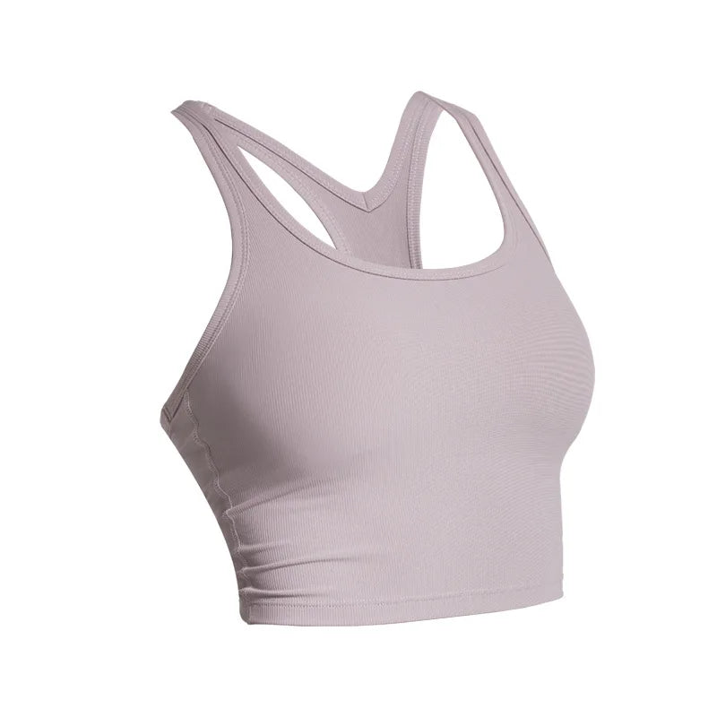 Áo Tập Yoga & Chạy Bộ Hở Lưng Dây Chéo Nữ Tính - Daisan Mart
