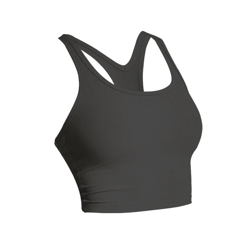 Áo Tập Yoga & Chạy Bộ Hở Lưng Dây Chéo Nữ Tính - Daisan Mart