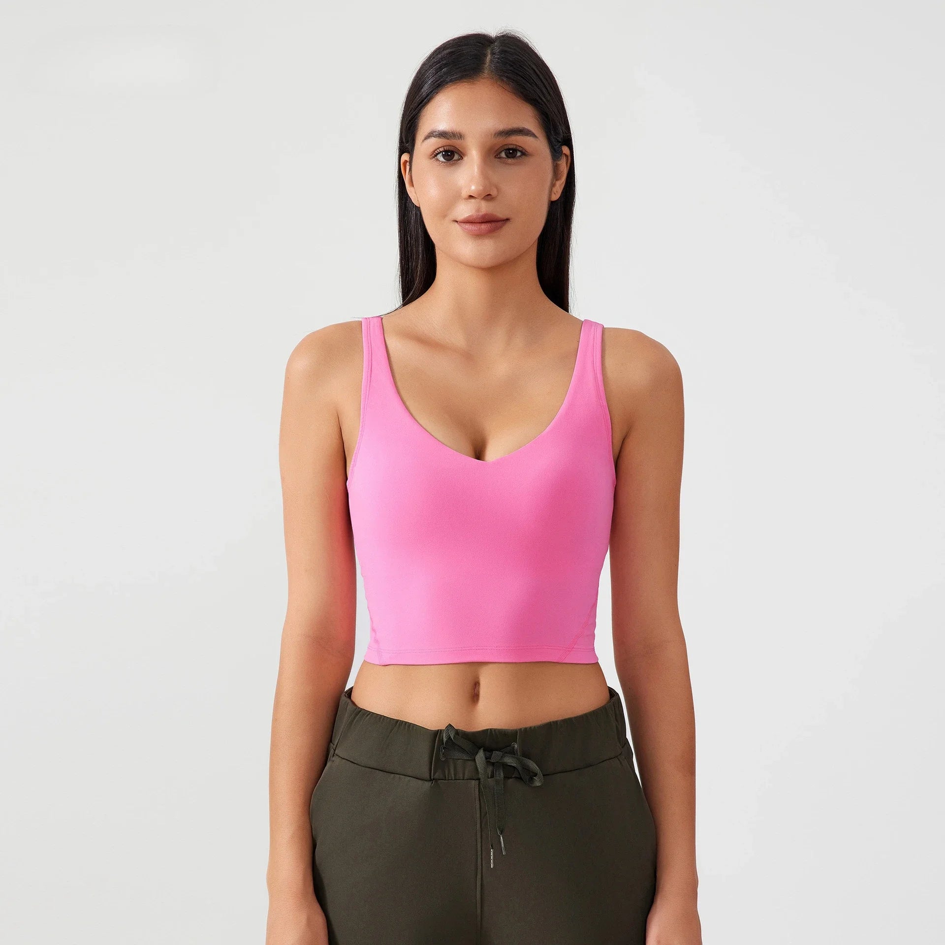 Áo Bra Tập Gym Nữ U Lưng Chống Rung Đệm Ngực Cố Định - Daisan Mart