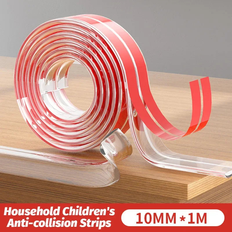 Children's Anti-collision Protection Strip Table Edge Anti-collision Angle Protection Transparent Self-adhesive Anti-collision - Daisan Mart