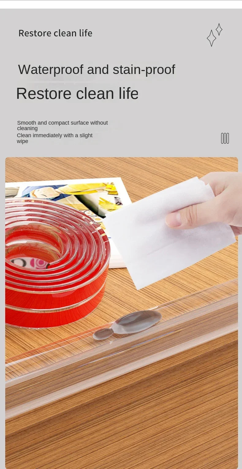 Children's Anti-collision Protection Strip Table Edge Anti-collision Angle Protection Transparent Self-adhesive Anti-collision - Daisan Mart