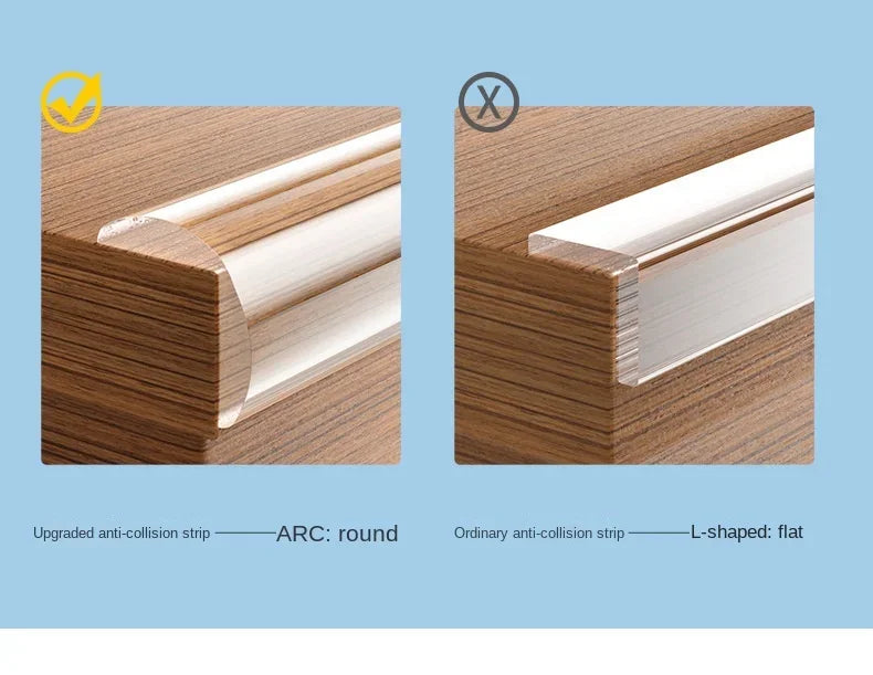 Children's Anti-collision Protection Strip Table Edge Anti-collision Angle Protection Transparent Self-adhesive Anti-collision - Daisan Mart