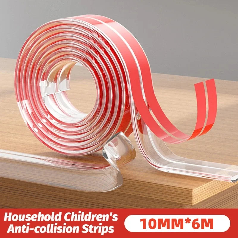 Children's Anti-collision Protection Strip Table Edge Anti-collision Angle Protection Transparent Self-adhesive Anti-collision - Daisan Mart