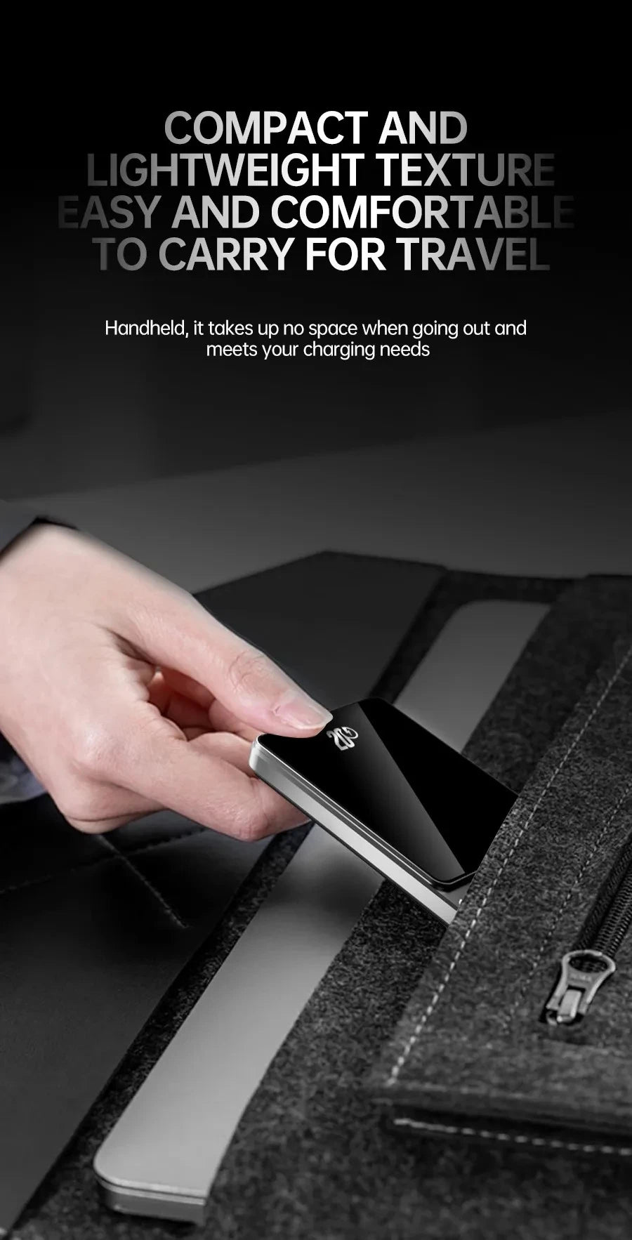 Pin Dự Phòng 10000mAh Sạc Không Dây Từ Tính MagSafe - Daisan Mart