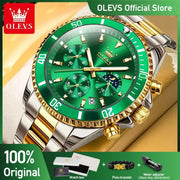 Đồng Hồ OLEVS Nam - Đẳng Cấp, Chống Nước, Thép Không Gỉ - Daisan Mart